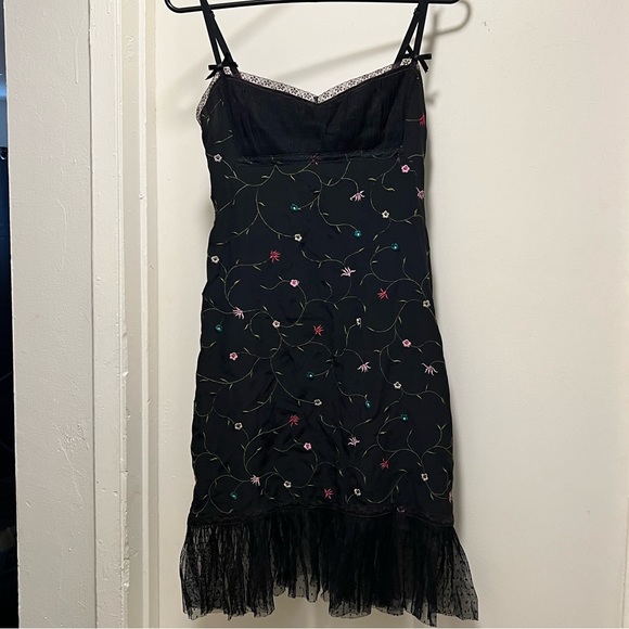 🚫SOLD🚫 Vintage Betsey Johnson Milkmaid Style Dress - Picture 2 of 5